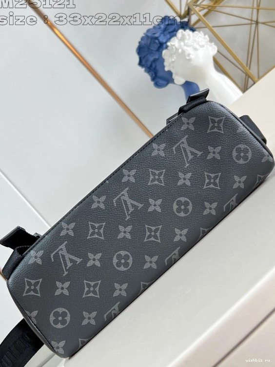 WIS Messenger PM-33*22.5*11CM VUITTON Voyager LOUIS 0907